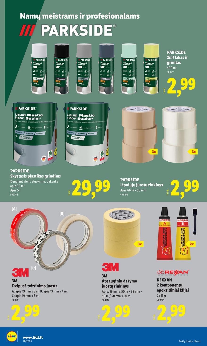 Lidl leidinys akcijos nuo 
  2026-03-30 iki 
  2026-04-04 | Leidinukas.lt puslapis 26