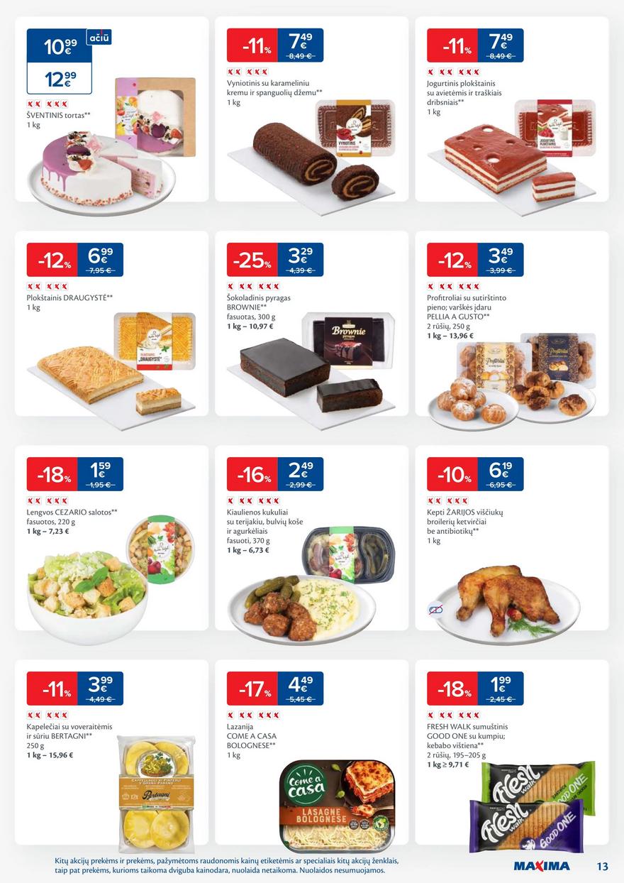 Maxima savaitinis leidinys 38 akcijos nuo
2024-09-17 iki
2024-09-23 | Leidinukas.lt puslapis 13