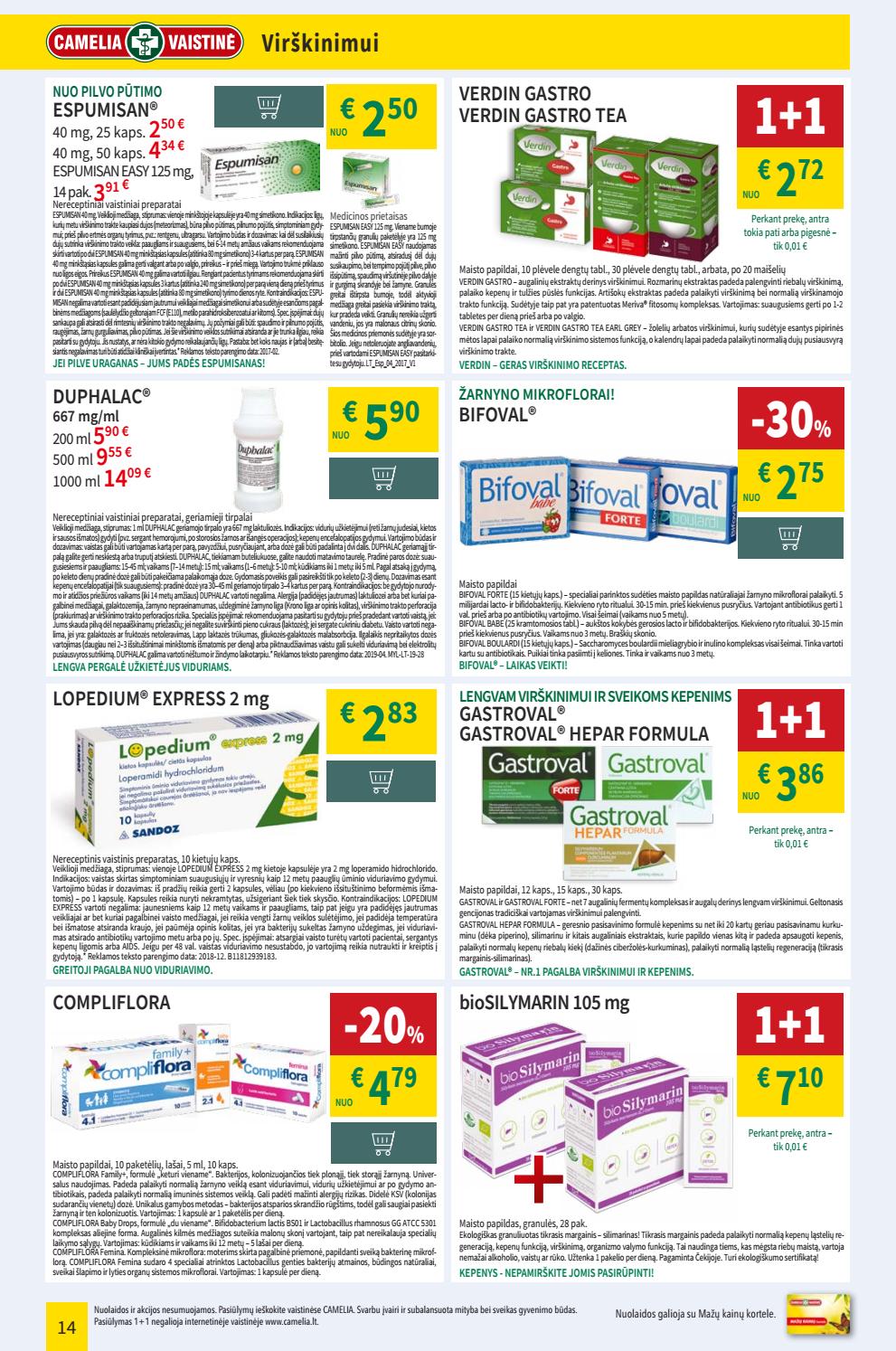 Camelia leidinys akcijos nuo 
  2019-11-01 iki 
  2019-11-30 | Leidinukas.lt puslapis 14