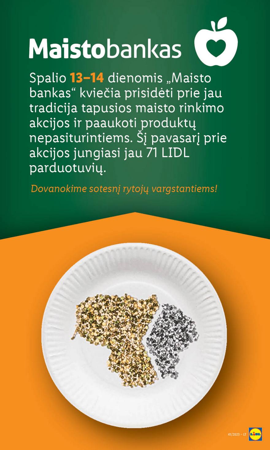 Lidl pasiūlymai akcijos nuo 
  2023-10-09 iki 
  2023-10-15 | Leidinukas.lt puslapis 59