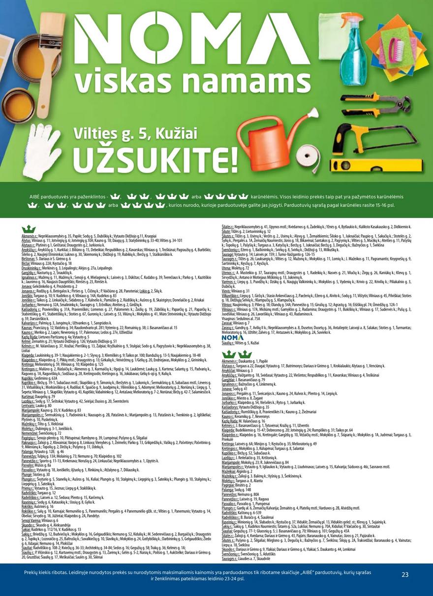 Aibė leidinys akcijos nuo 
  2024-03-14 iki 
  2024-04-02 | Leidinukas.lt puslapis 23