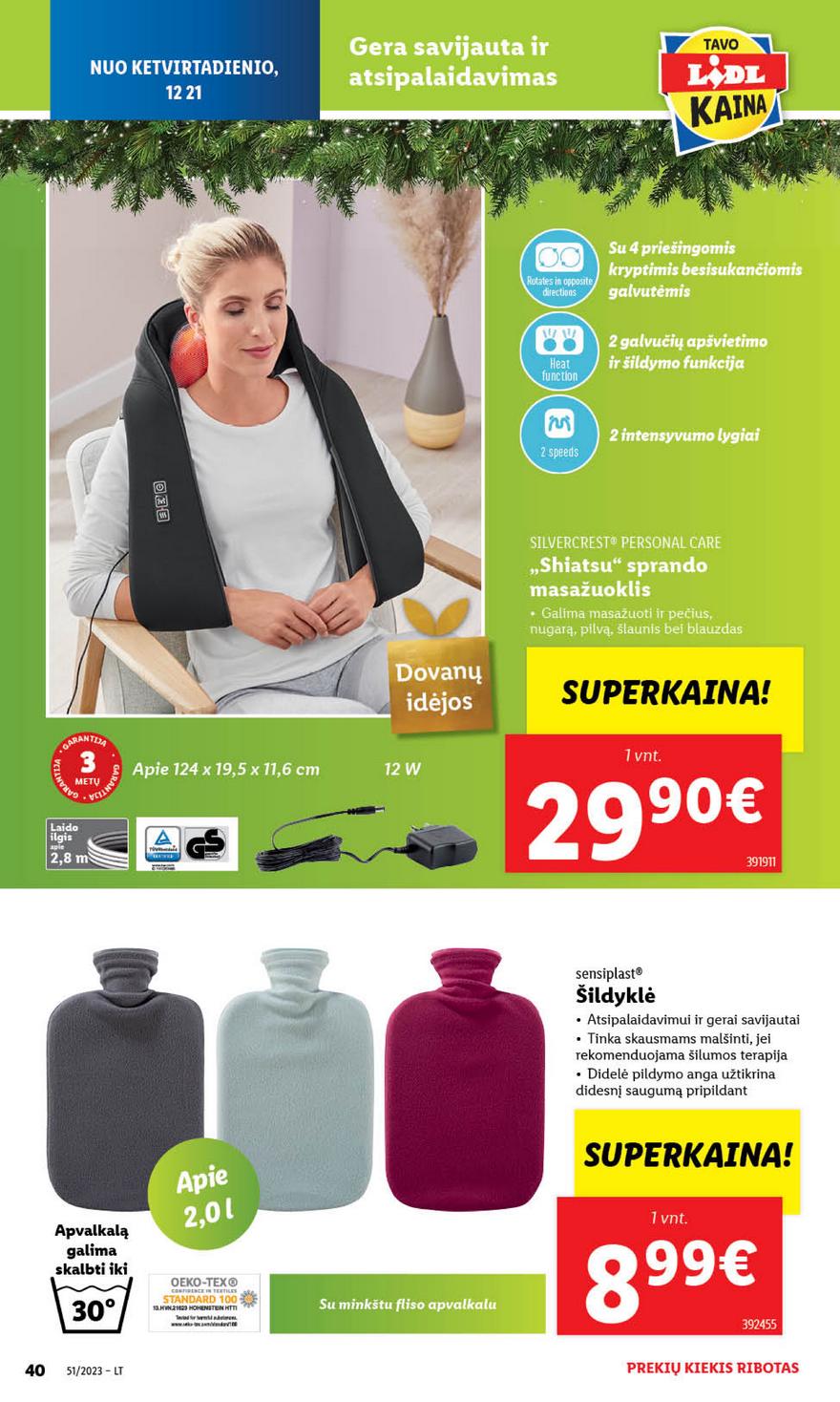 Ldil ne maisto leidinys akcijos nuo 
  2023-12-18 iki 
  2023-12-24 | Leidinukas.lt puslapis 40