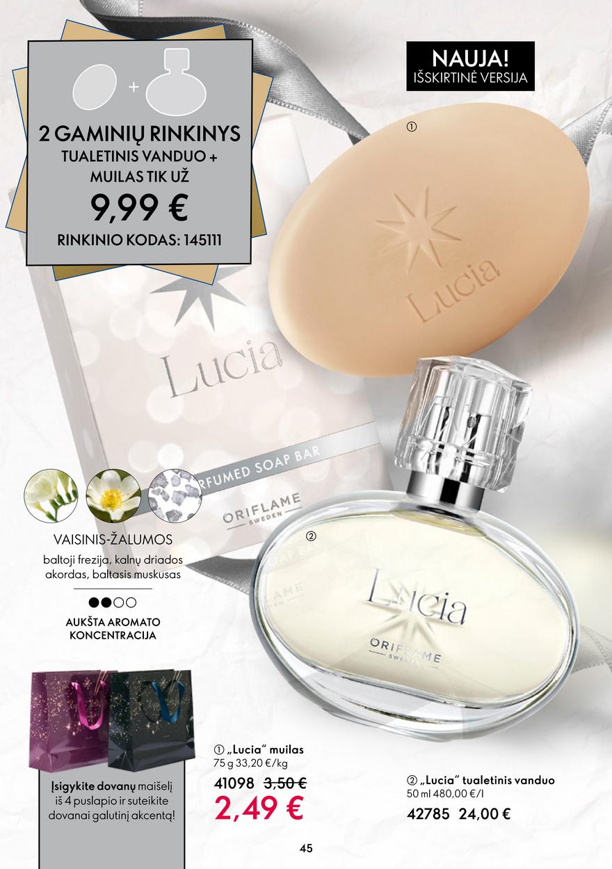 Oriflame katalogas akcijos nuo 
  2022-11-09 iki 
  2022-11-29 | Leidinukas.lt puslapis 45