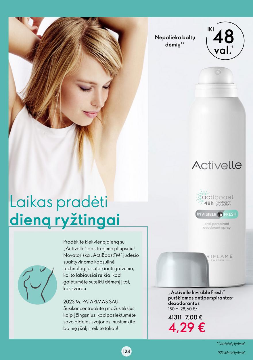 Oriflame katalogas akcijos nuo 
  2022-12-21 iki 
  2023-01-10 | Leidinukas.lt puslapis 124