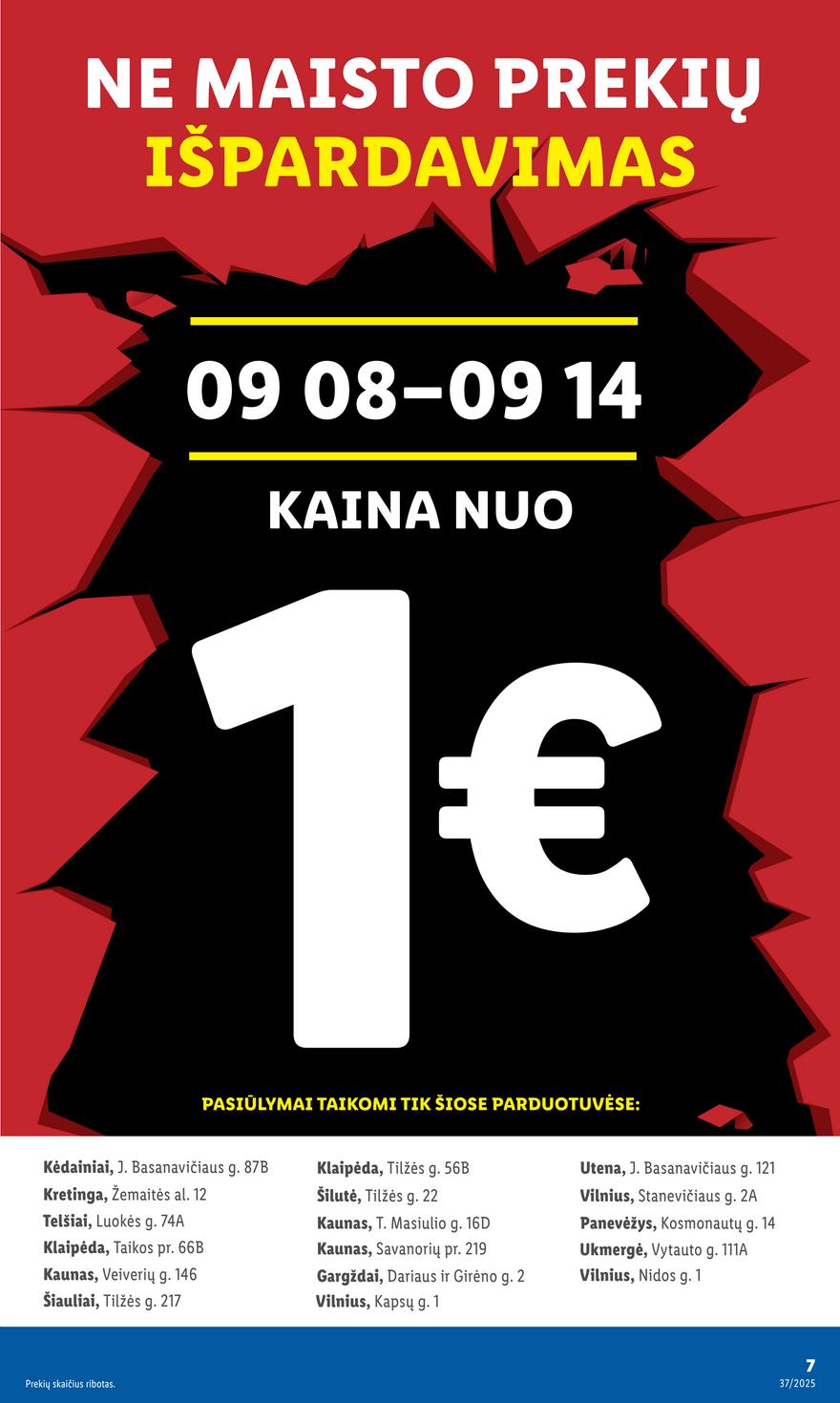 Lidl leidinys akcijos nuo 
  2025-09-08 iki 
  2025-09-14 | Leidinukas.lt puslapis 7