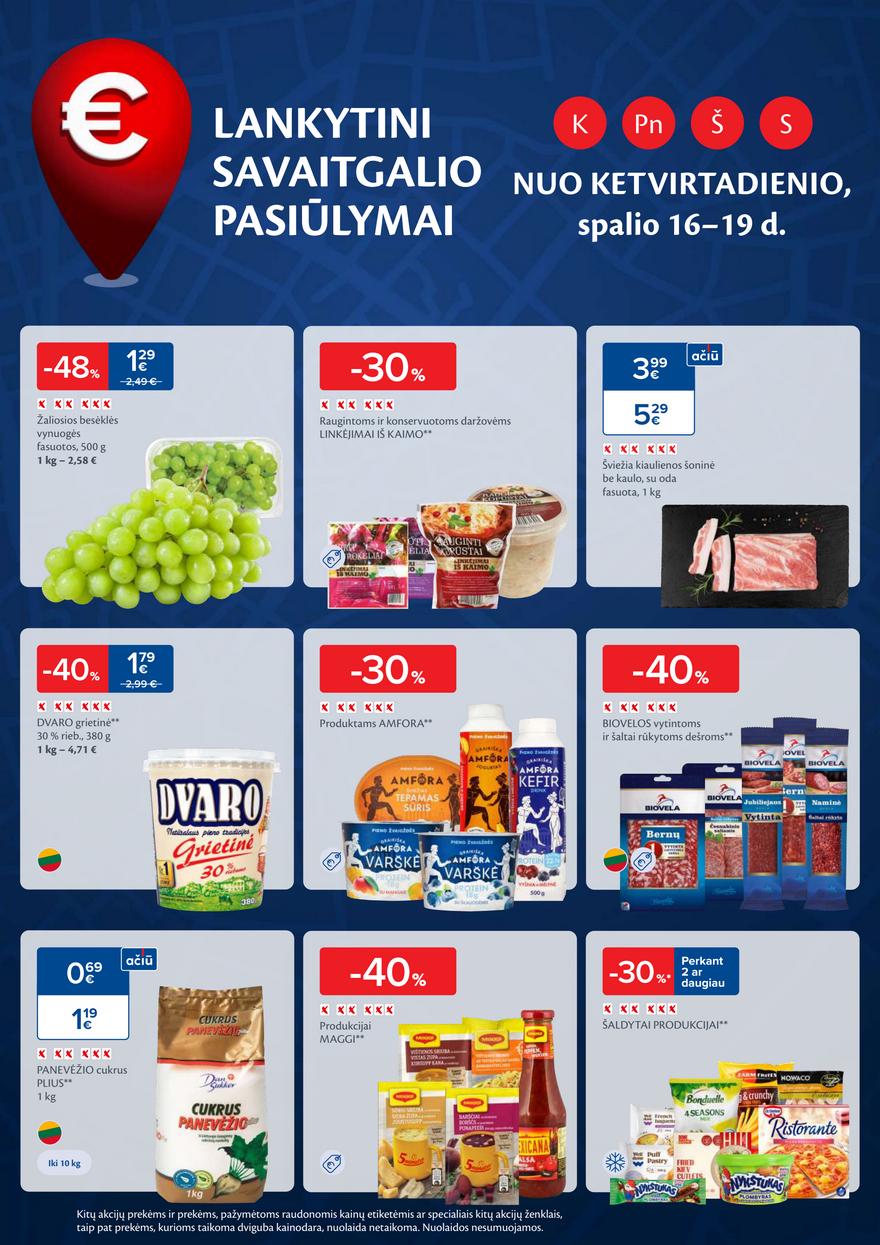 Maxima leidinukas akcijos nuo 
  2025-10-14 iki 
  2025-10-20 | Leidinukas.lt puslapis 48