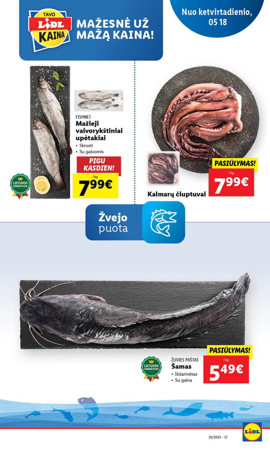 Lidl maisto prekių pasiūlymai akcijos nuo 
  2023-05-15 iki 
  2023-05-21 | Leidinukas.lt puslapis 57