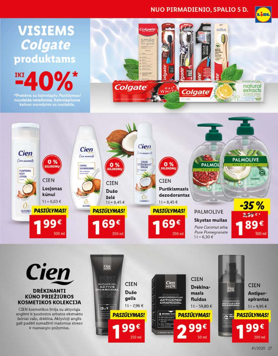 Lidl savaitinis leidinys akcijos nuo 
  2020-10-05 iki 
  2020-10-11 | Leidinukas.lt puslapis 27