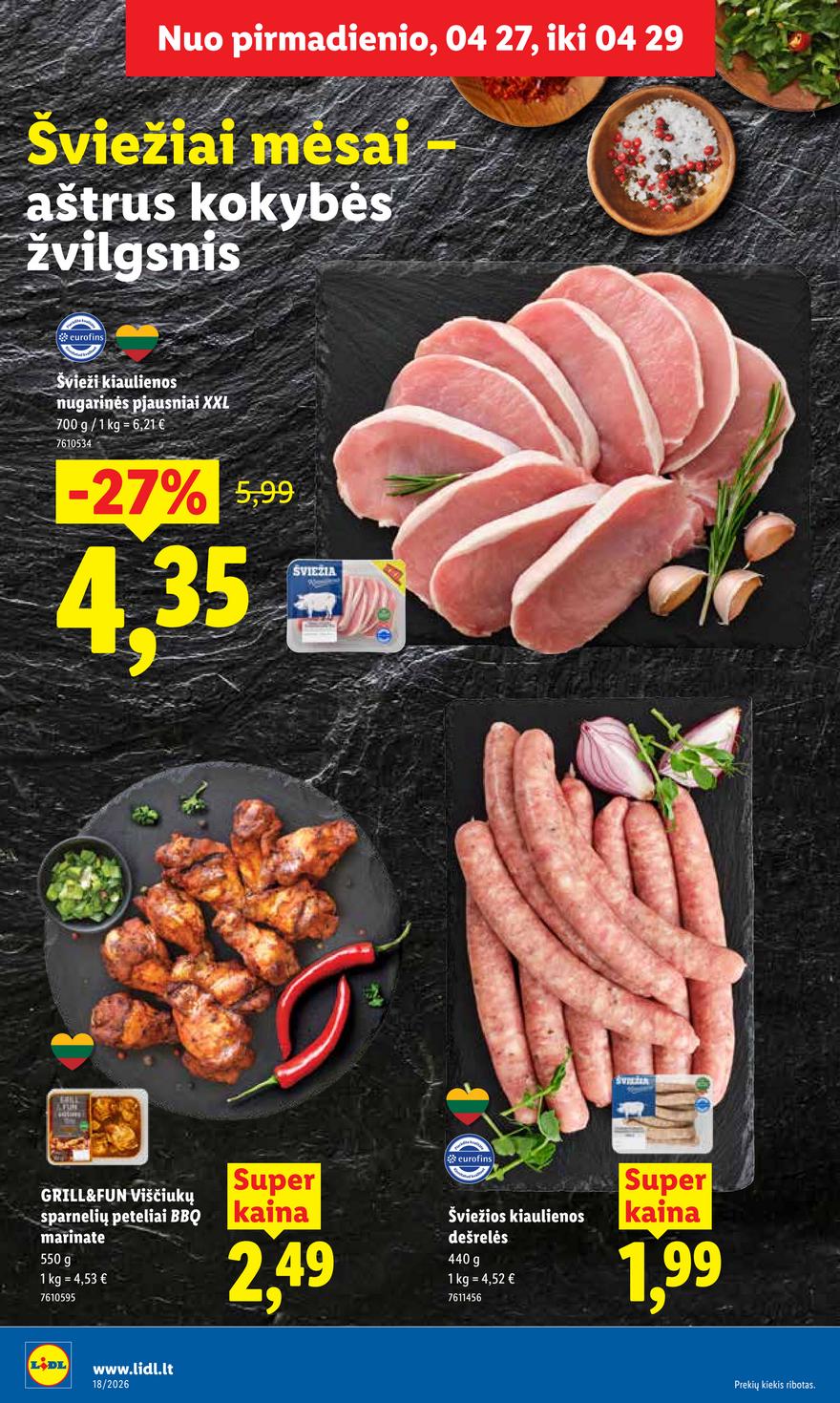Lidl leidinys naujas akcijos nuo 
  2026-04-27 iki 
  2026-05-03 | Leidinukas.lt puslapis 8