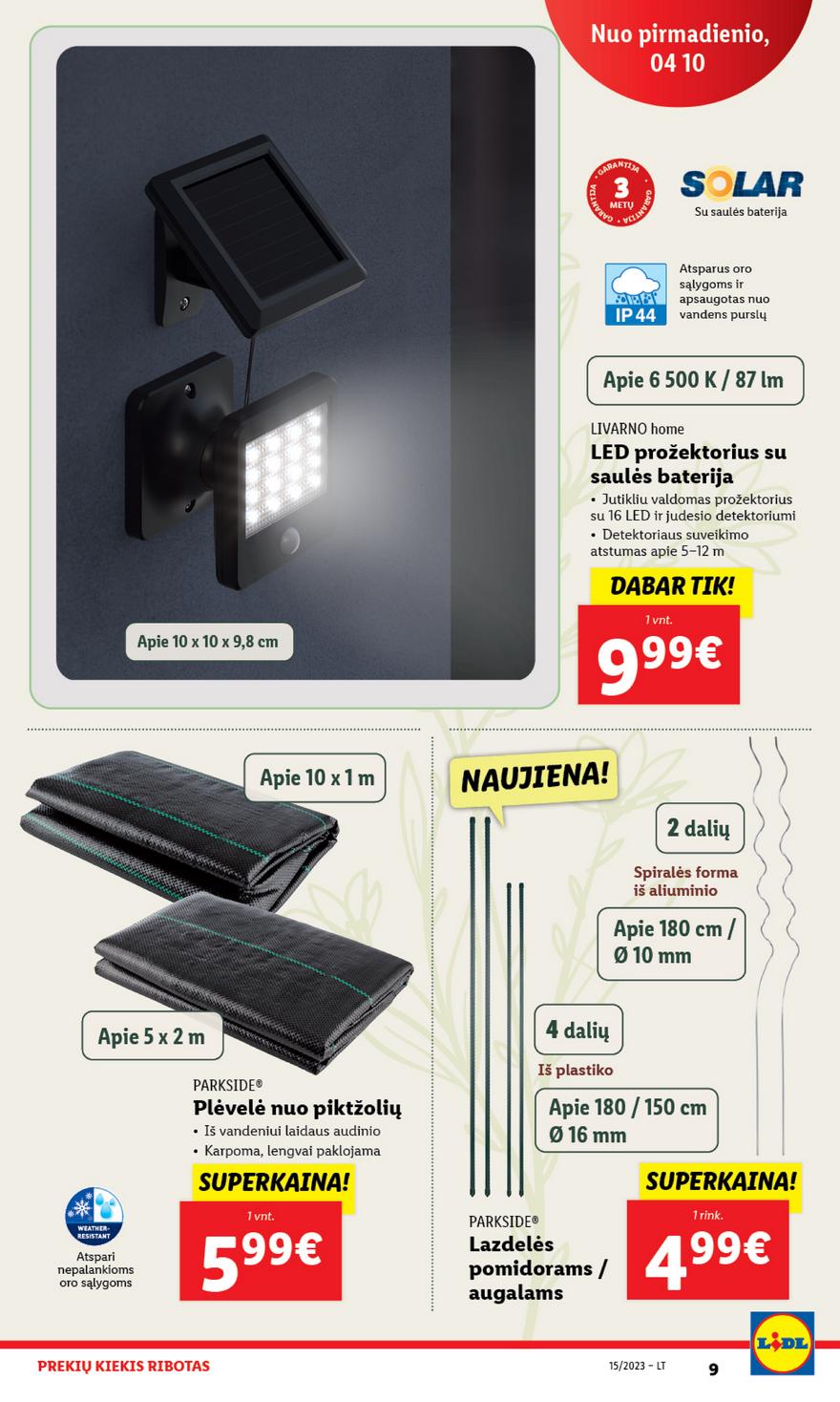 Ldil ne maisto prekių pasiūlymai akcijos nuo 
  2023-04-10 iki 
  2023-04-16 | Leidinukas.lt puslapis 9
