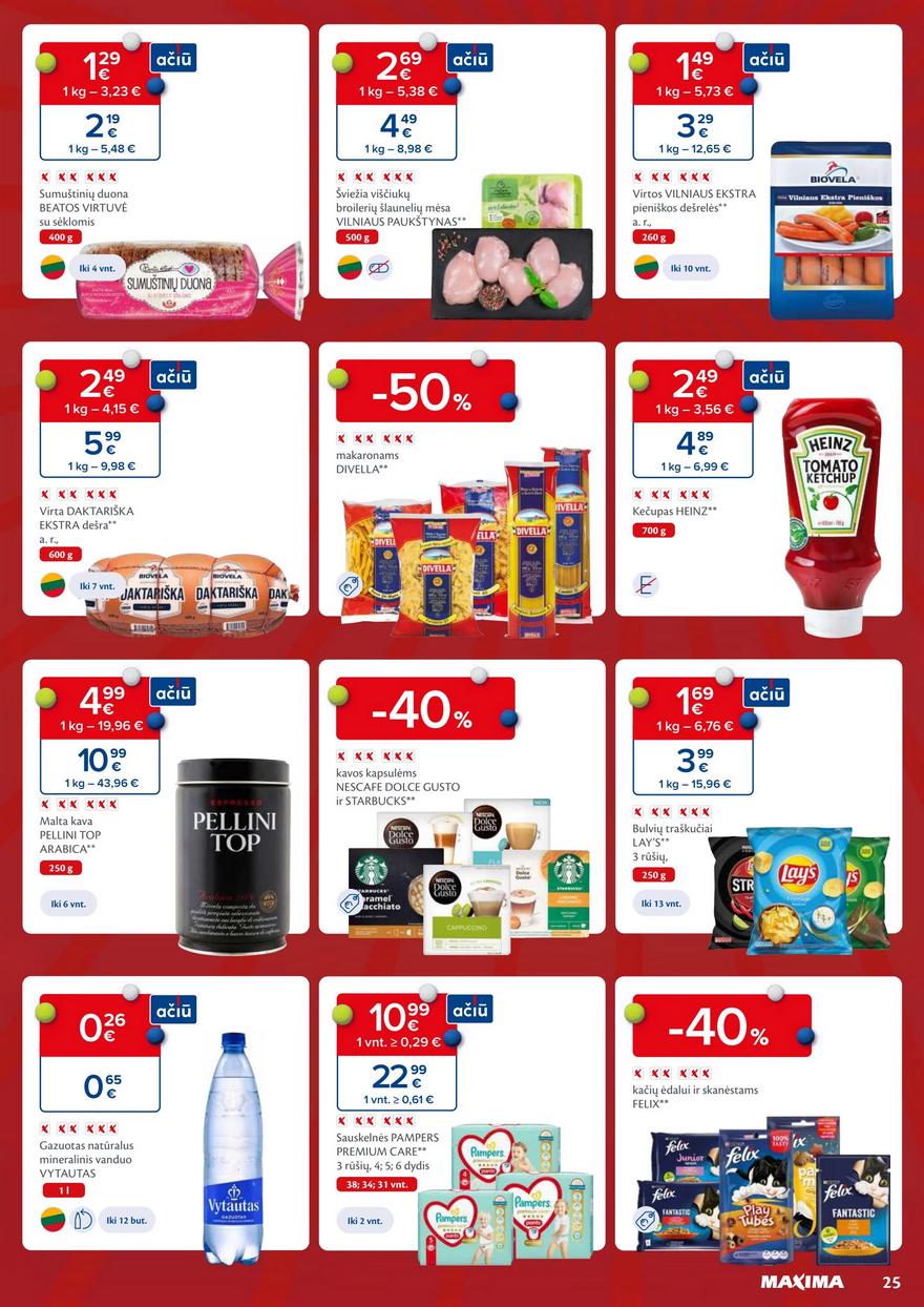 Maxima kaininis leidinys akcijos nuo 
  2024-01-03 iki 
  2024-01-08 | Leidinukas.lt puslapis 25