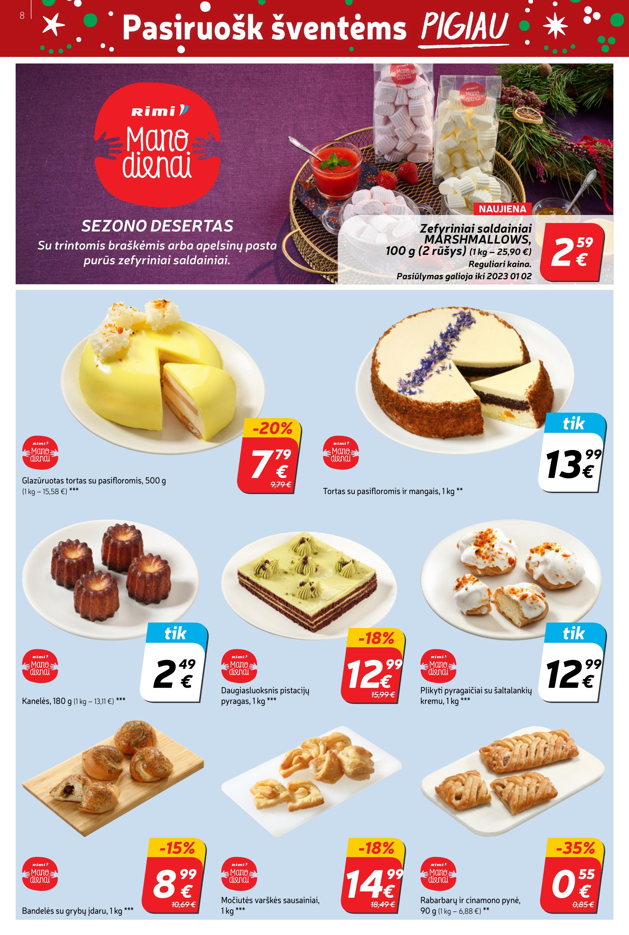 Rimi savaitinis leidinys akcijos nuo 
  2022-12-13 iki 
  2022-12-19 | Leidinukas.lt puslapis 8