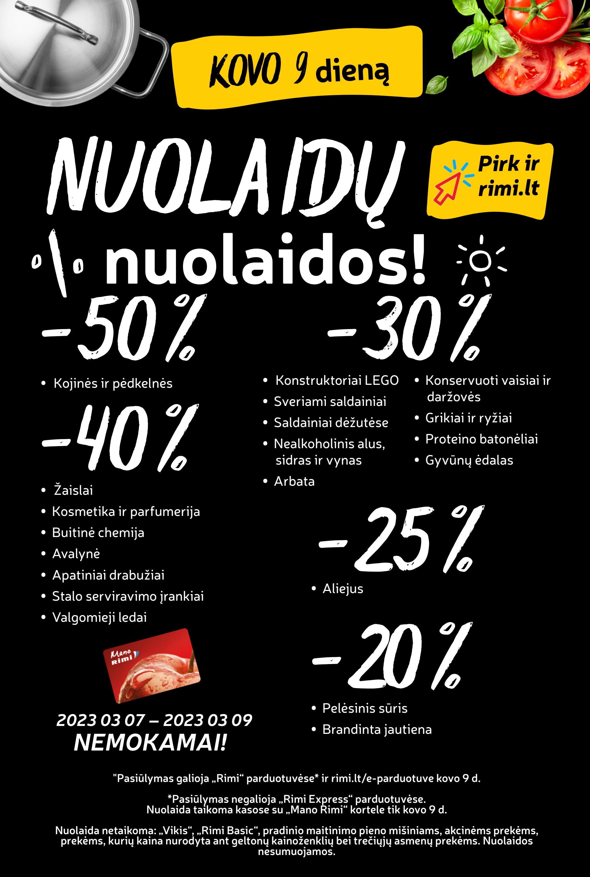 Rimi savaitinis leidinys akcijos nuo 
  2023-03-07 iki 
  2023-03-13 | Leidinukas.lt puslapis 24
