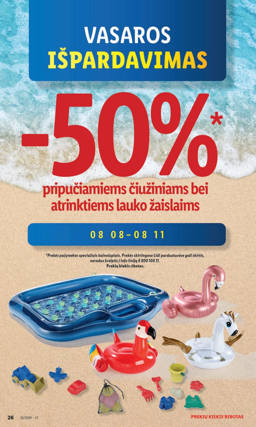 Lidl ne maisto leidinys akcijos nuo 
  2024-08-05 iki 
  2024-08-11 | Leidinukas.lt puslapis 28