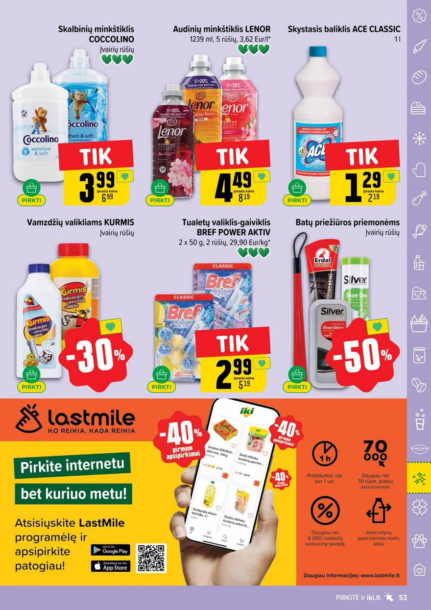 Iki leidinys 36 akcijos nuo 
  2025-09-01 iki 
  2025-09-07 | Leidinukas.lt puslapis 53