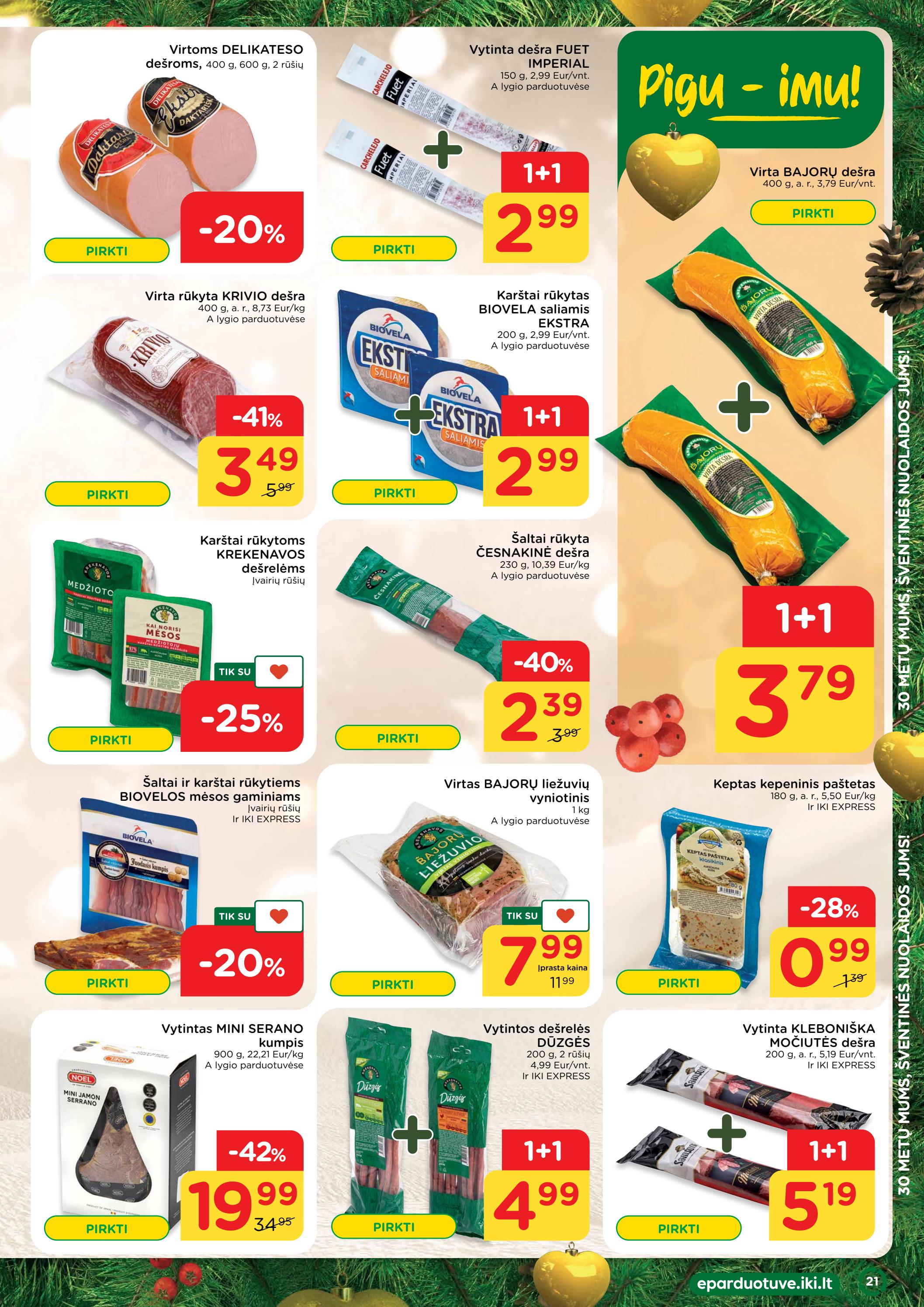 Iki savaitės leidinys akcijos nuo 
  2022-12-05 iki 
  2022-12-11 | Leidinukas.lt puslapis 21