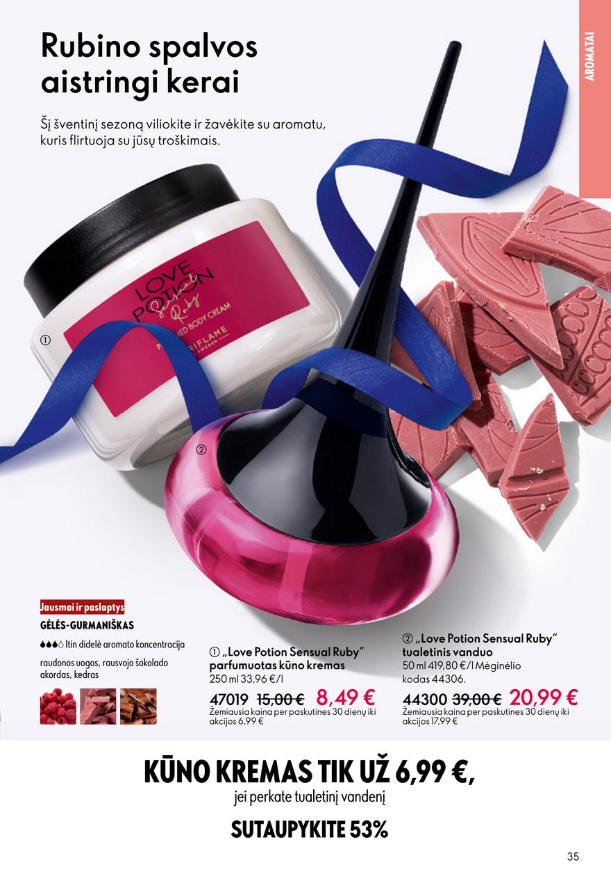 Oriflame katalogas akcijos nuo 
  2025-12-10 iki 
  2025-12-30 | Leidinukas.lt puslapis 35