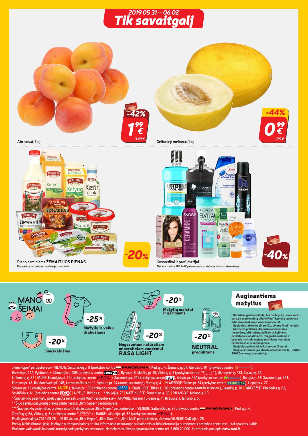 Rimi savaitinis leidinys akcijos nuo 
  2019-05-28 iki 
  2019-06-03 | Leidinukas.lt puslapis 1