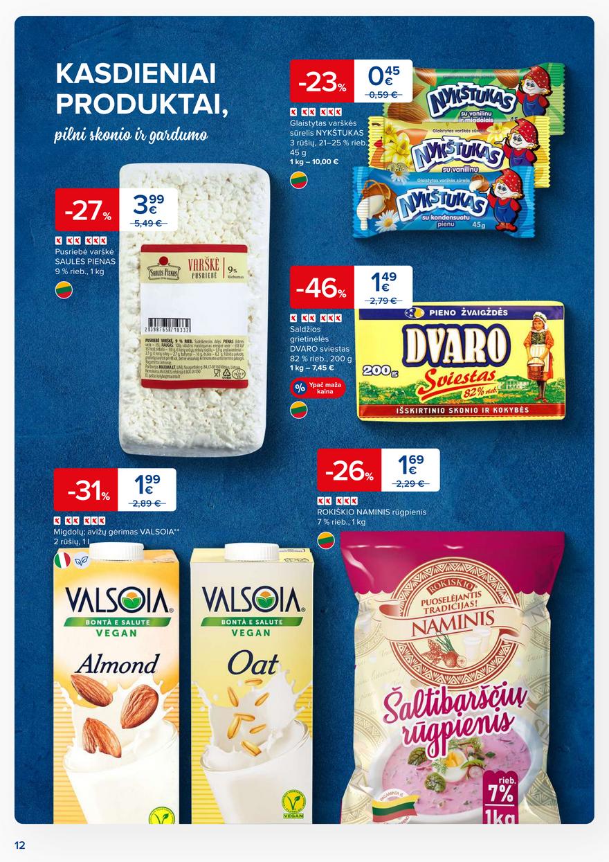 Maxima kaininis leidinys akcijos nuo 
  2023-08-01 iki 
  2023-08-07 | Leidinukas.lt puslapis 12