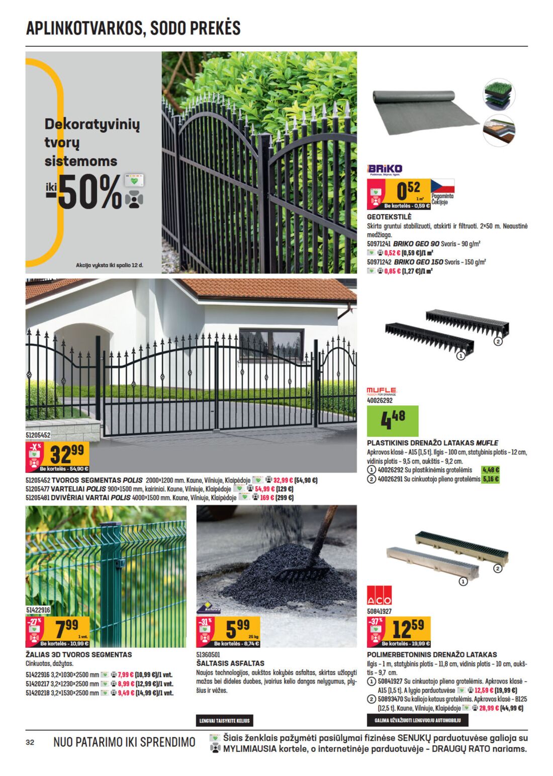 Senukai reklaminis leidinys akcijos nuo 
  2020-09-23 iki 
  2020-10-12 | Leidinukas.lt puslapis 32