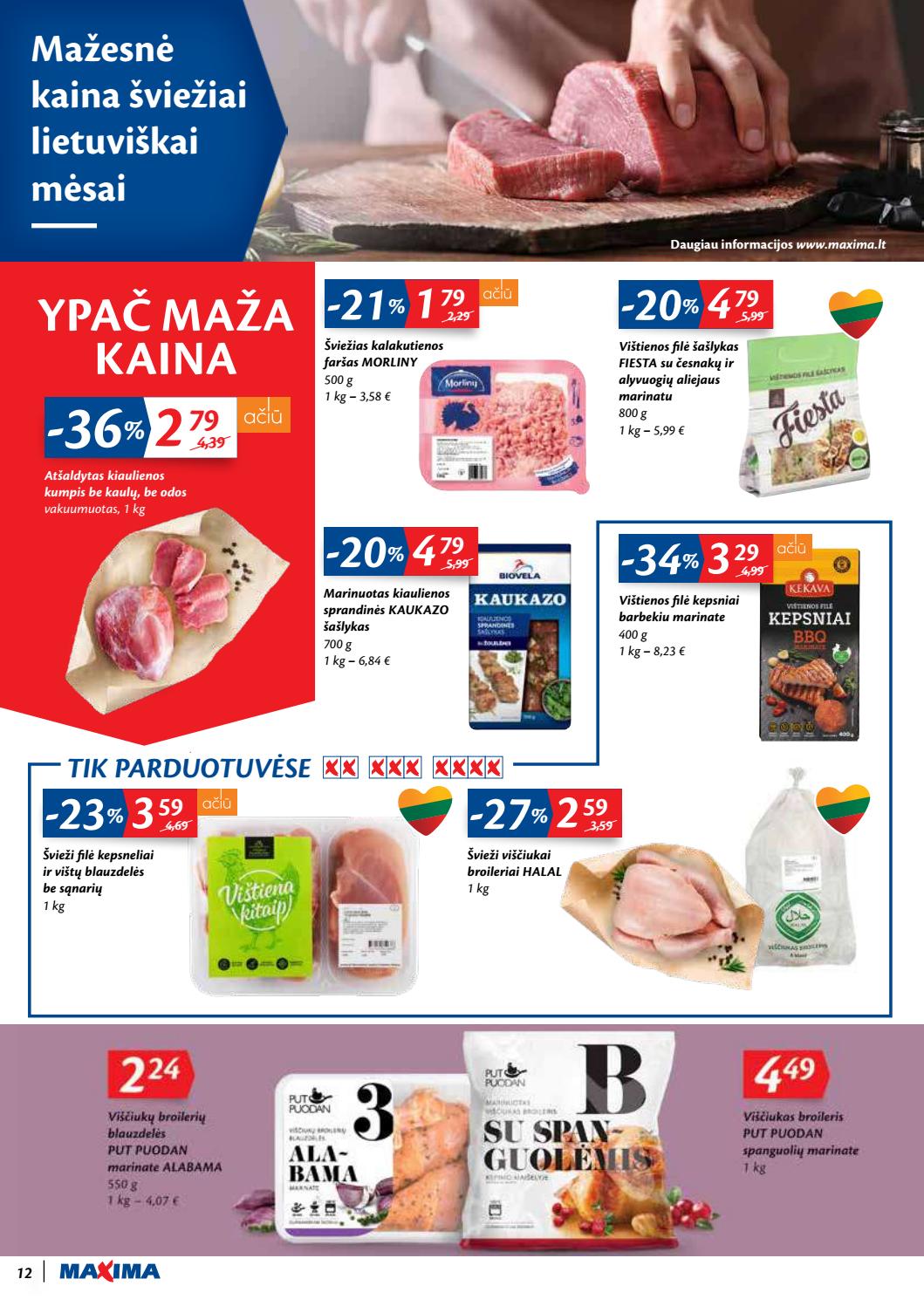 Maxima kaininis leidinys akcijos nuo 
  2020-06-30 iki 
  2020-07-06 | Leidinukas.lt puslapis 12