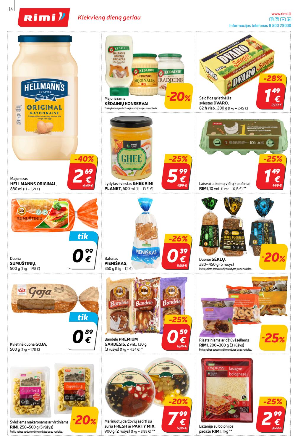 Rimi savaitinis leidinys akcijos nuo 
  2019-10-22 iki 
  2019-10-28 | Leidinukas.lt puslapis 14