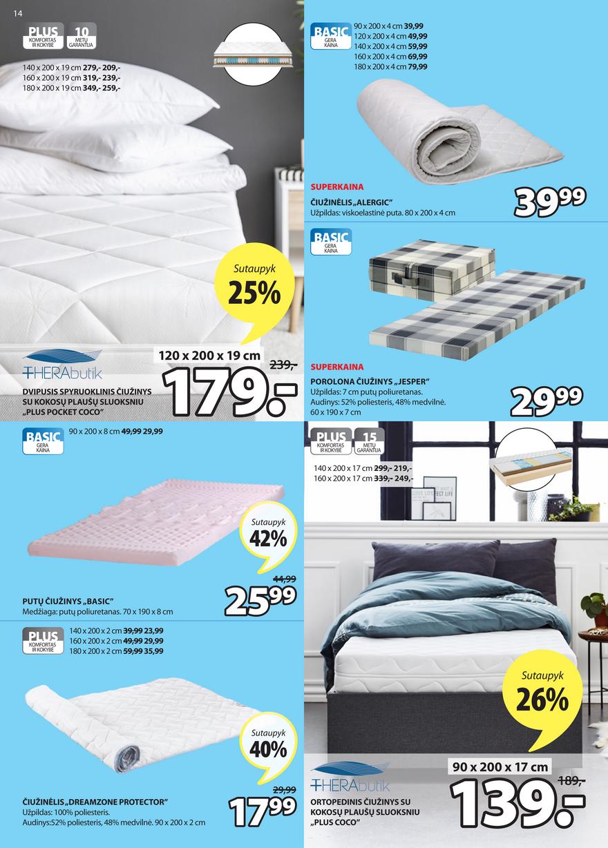 Jysk leidinys akcijos nuo 
  2022-03-15 iki 
  2022-03-28 | Leidinukas.lt puslapis 14