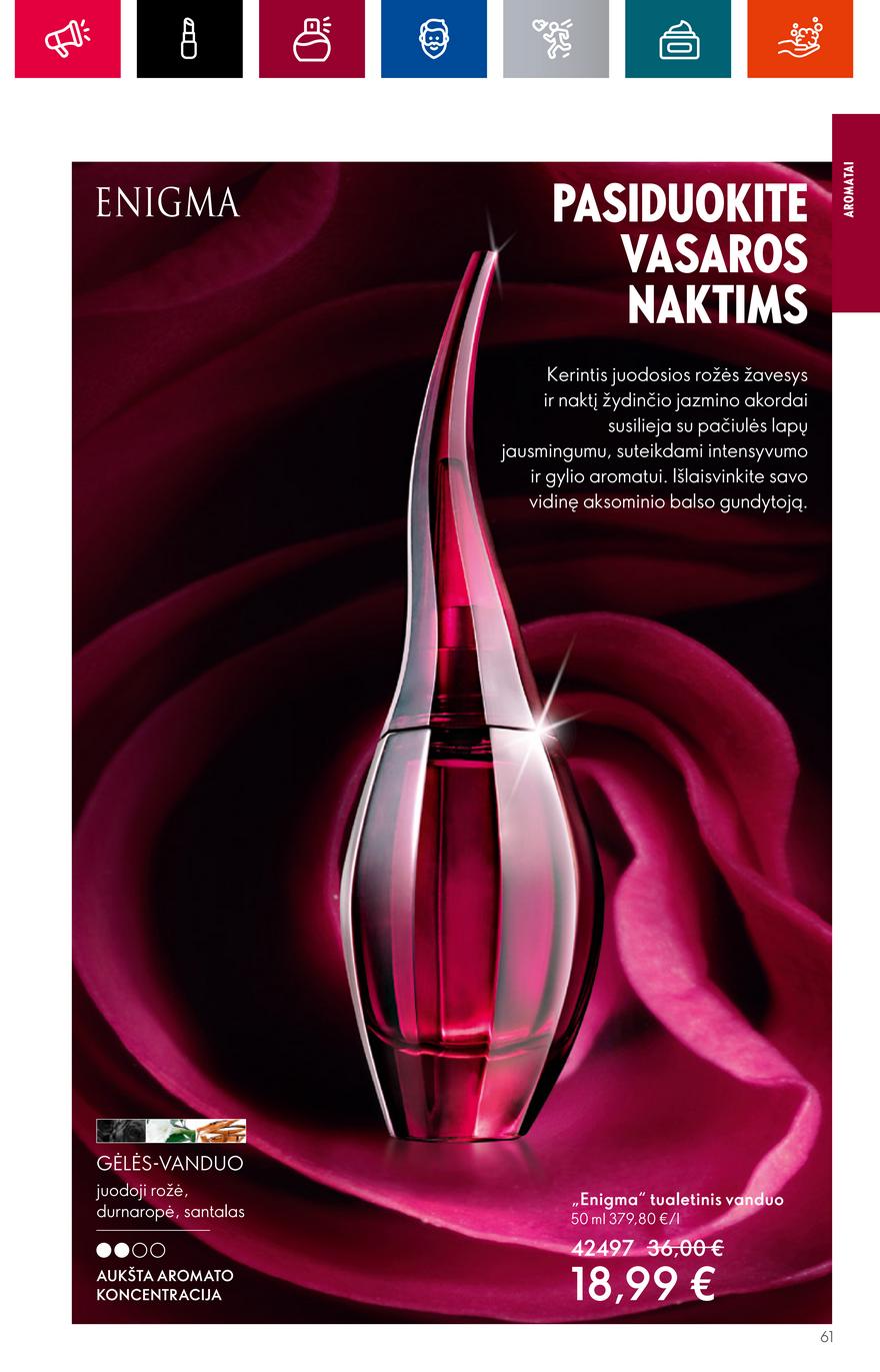 Oriflame katalogas akcijos nuo 
  2023-06-28 iki 
  2023-07-18 | Leidinukas.lt puslapis 61