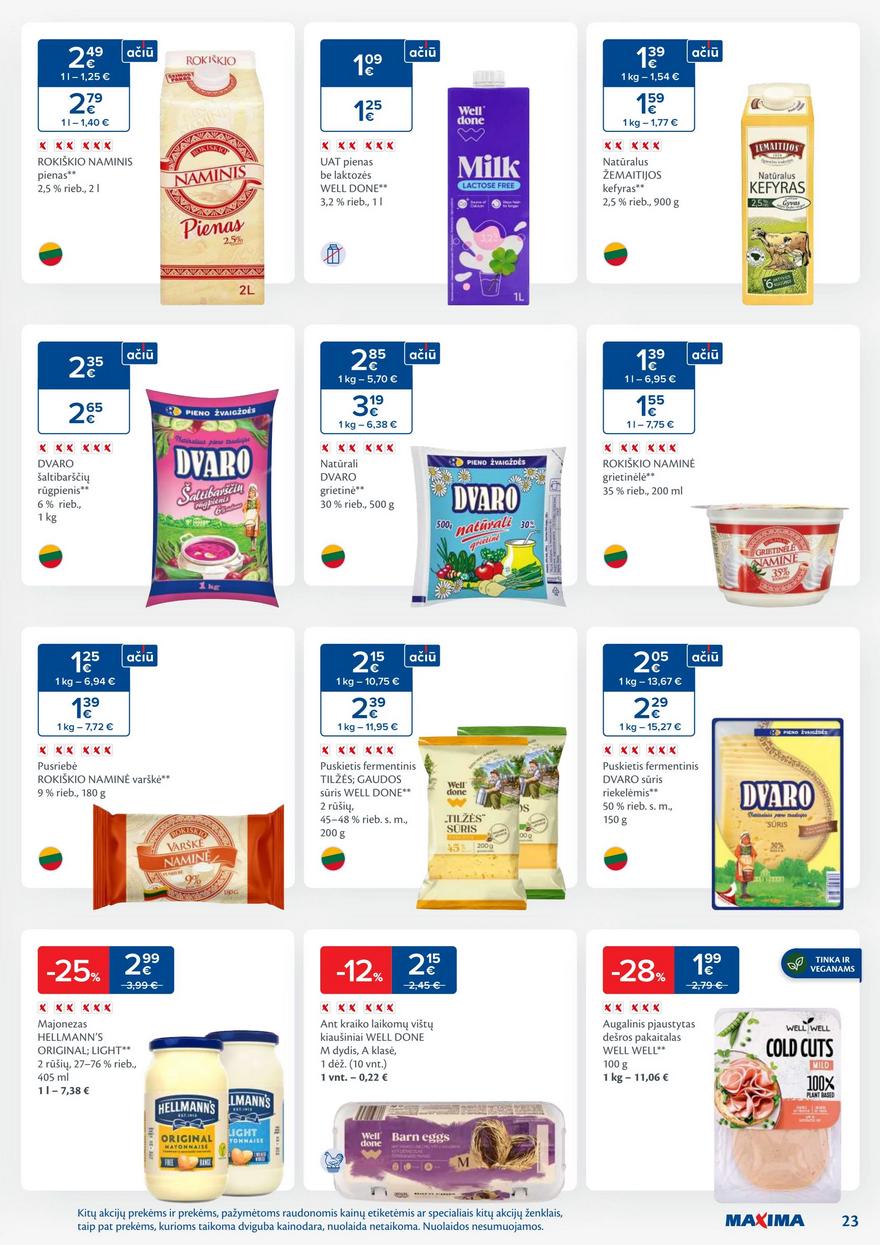 Maxima leidinukas akcijos nuo
2025-08-26 iki
2025-09-01 | Leidinukas.lt puslapis 23