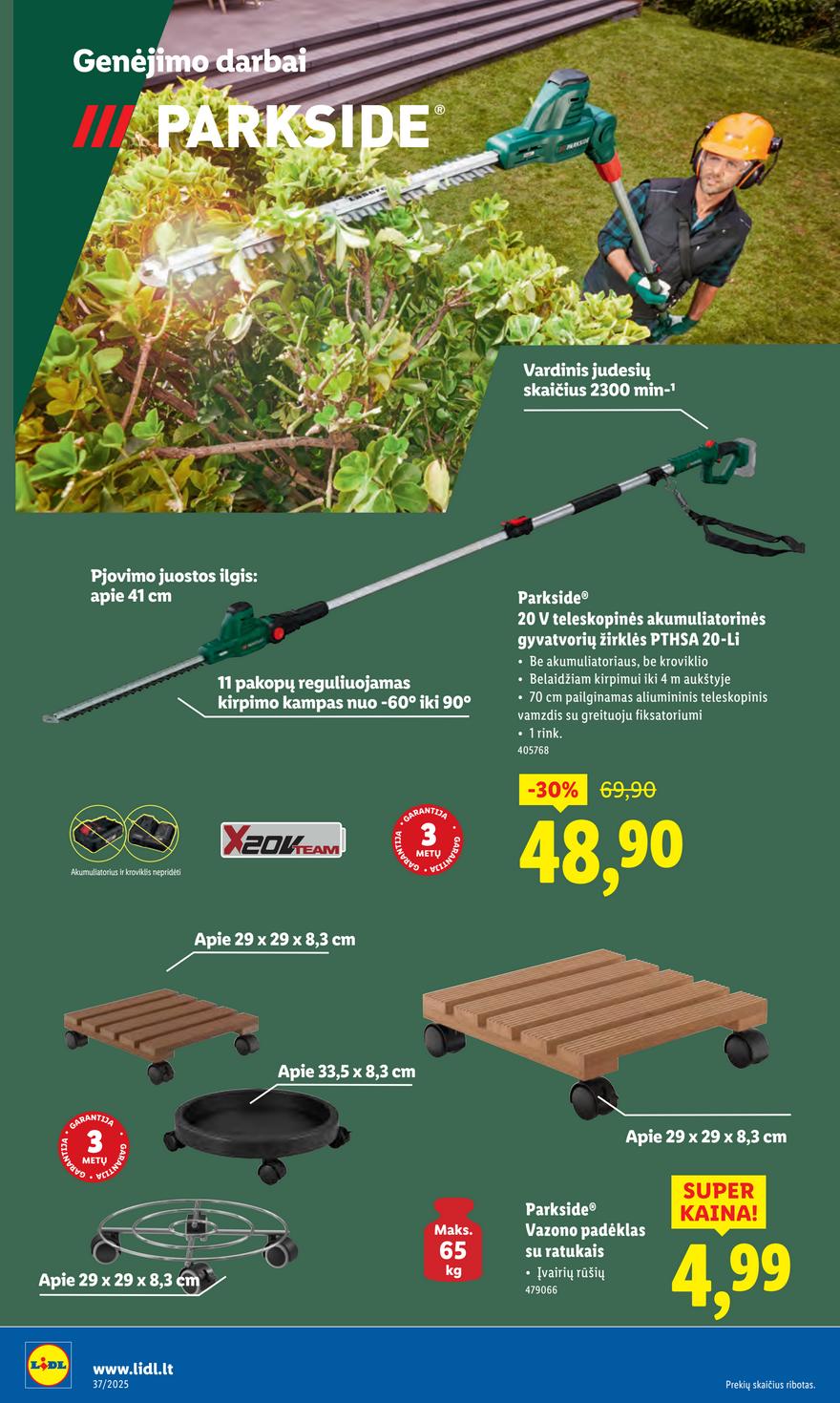 Lidl leidinys akcijos nuo 
  2025-09-08 iki 
  2025-09-14 | Leidinukas.lt puslapis 26
