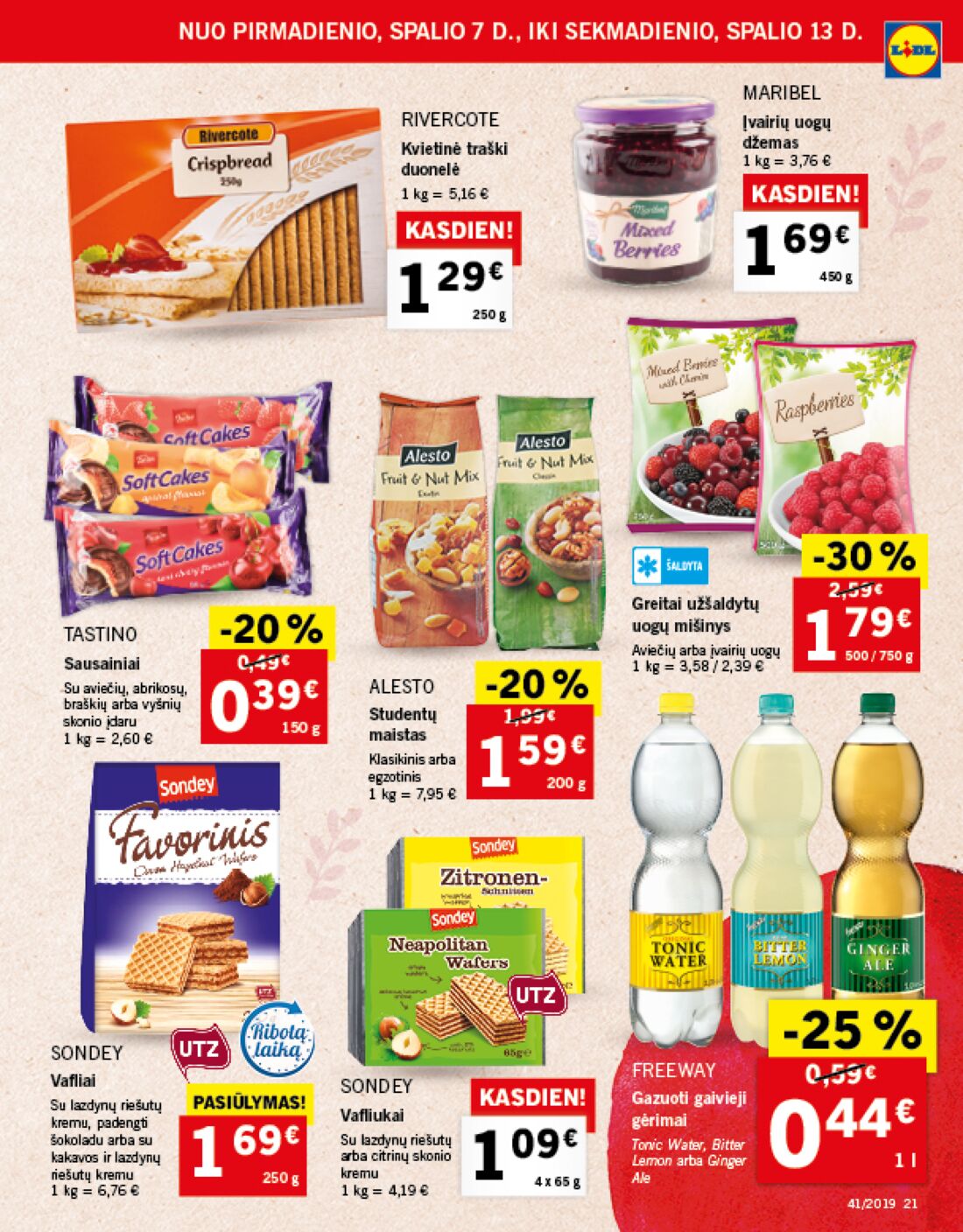 Lidl savaitinis leidinys akcijos nuo 
  2019-10-07 iki 
  2019-10-13 | Leidinukas.lt puslapis 21