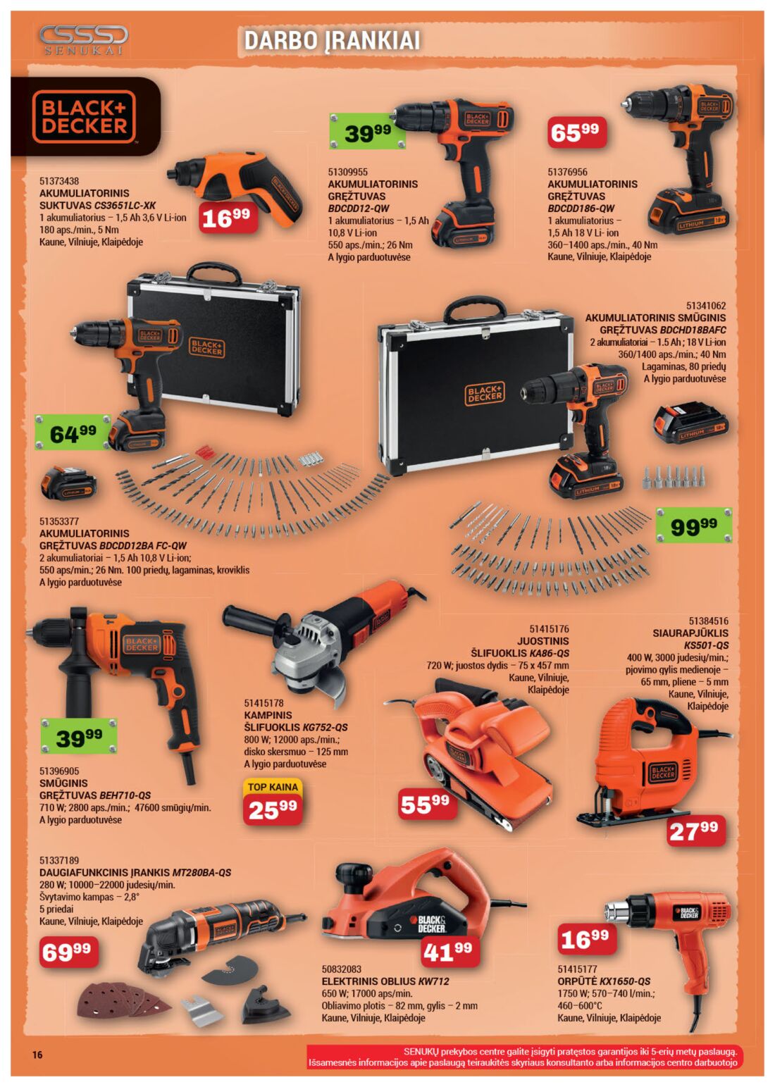 Senukai reklaminis leidinys akcijos nuo 
  2019-09-12 iki 
  2019-09-28 | Leidinukas.lt puslapis 16