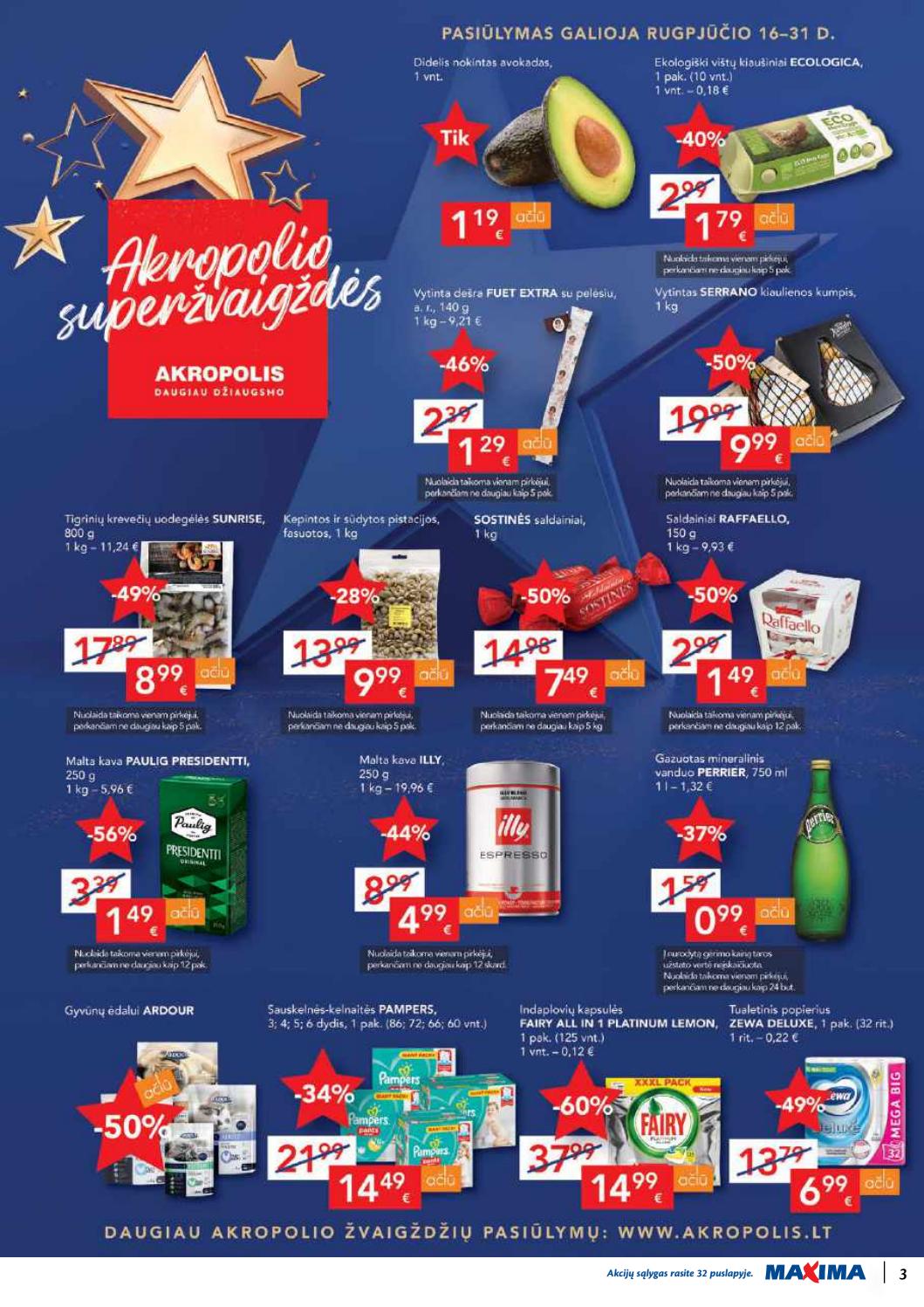 Maxima kaininis leidinys akcijos nuo 
  2020-08-25 iki 
  2020-08-31 | Leidinukas.lt puslapis 3