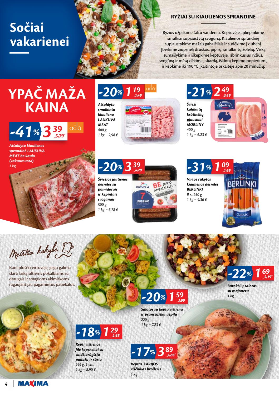 Maxima kaininis leidinys akcijos nuo 
  2019-11-05 iki 
  2019-11-11 | Leidinukas.lt puslapis 4