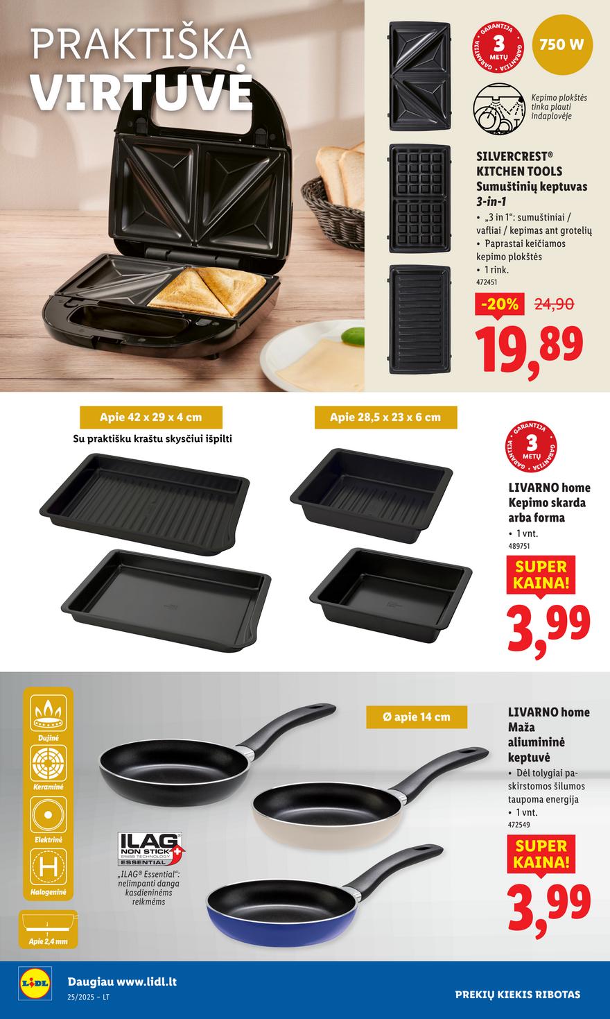 Lidl ne maisto leidinys akcijos nuo 
  2025-06-16 iki 
  2025-06-22 | Leidinukas.lt puslapis 18