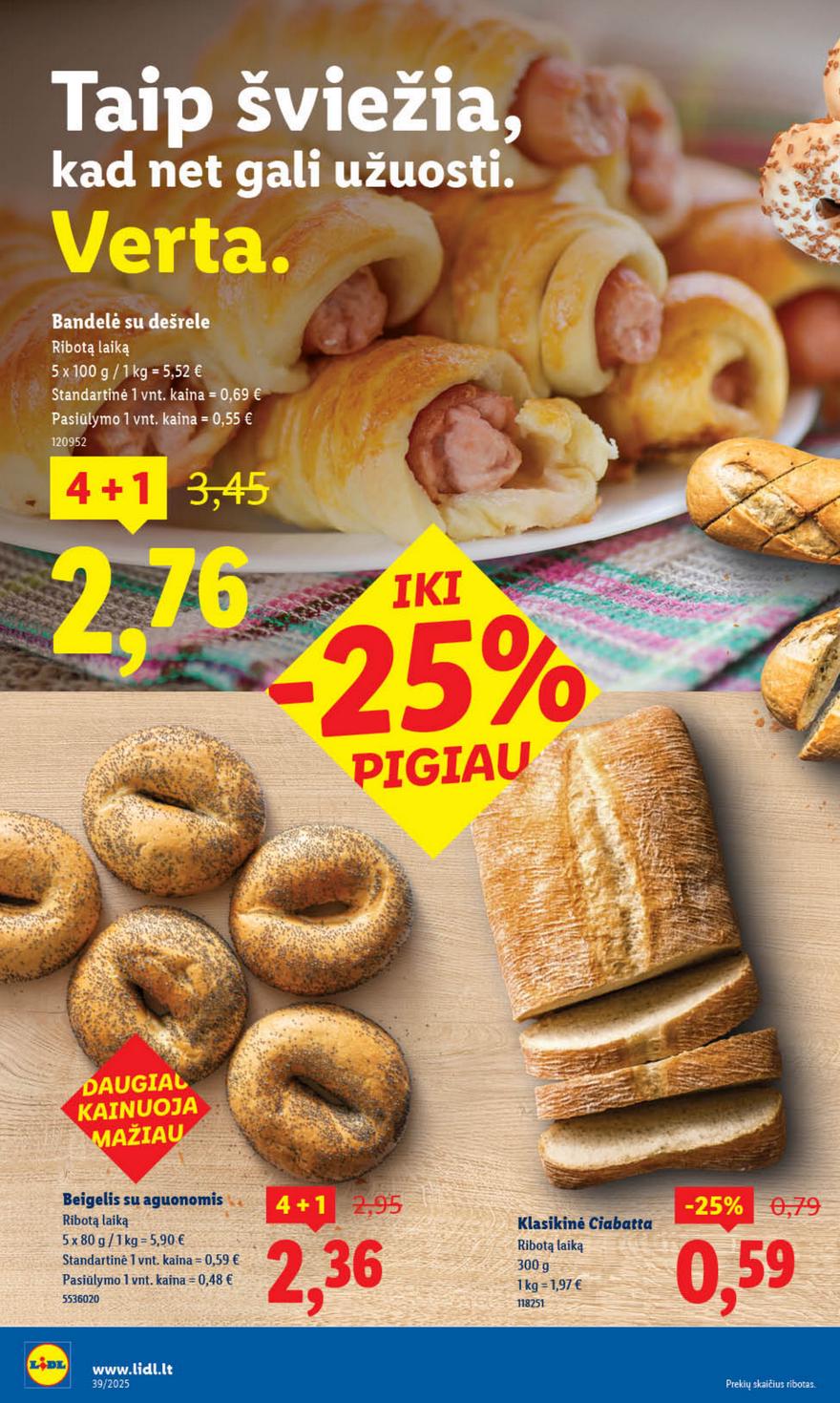 Lidl leidinys naujas akcijos nuo 
  2025-09-22 iki 
  2025-09-28 | Leidinukas.lt puslapis 6