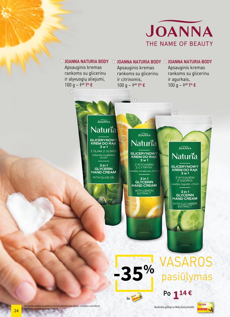 Camelia liepos leidinys akcijos nuo 
  2022-07-01 iki 
  2022-07-31 | Leidinukas.lt puslapis 24