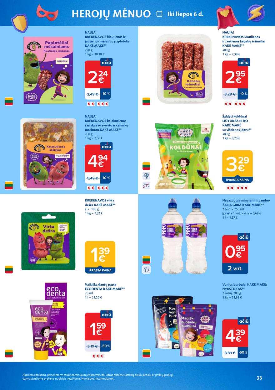 Maxima leidinys akcijos nuo 
  2026-06-23 iki 
  2026-06-29 | Leidinukas.lt puslapis 33
