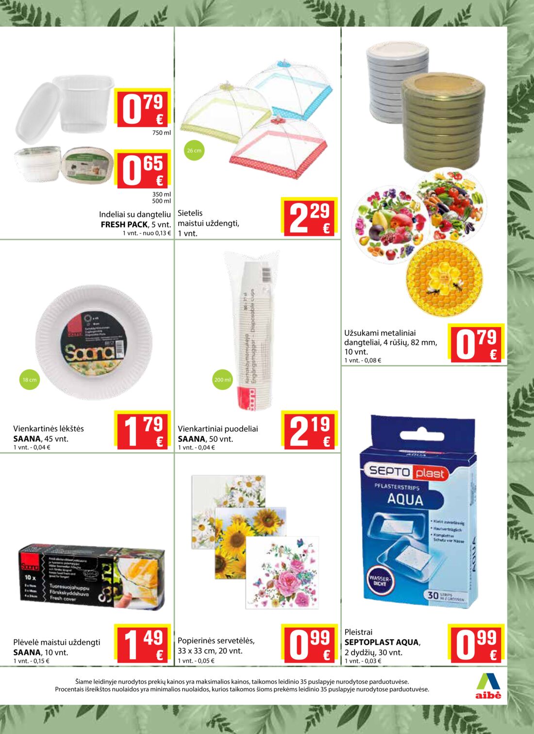 Aibė leidinys akcijos nuo 
  2020-06-11 iki 
  2020-07-07 | Leidinukas.lt puslapis 31