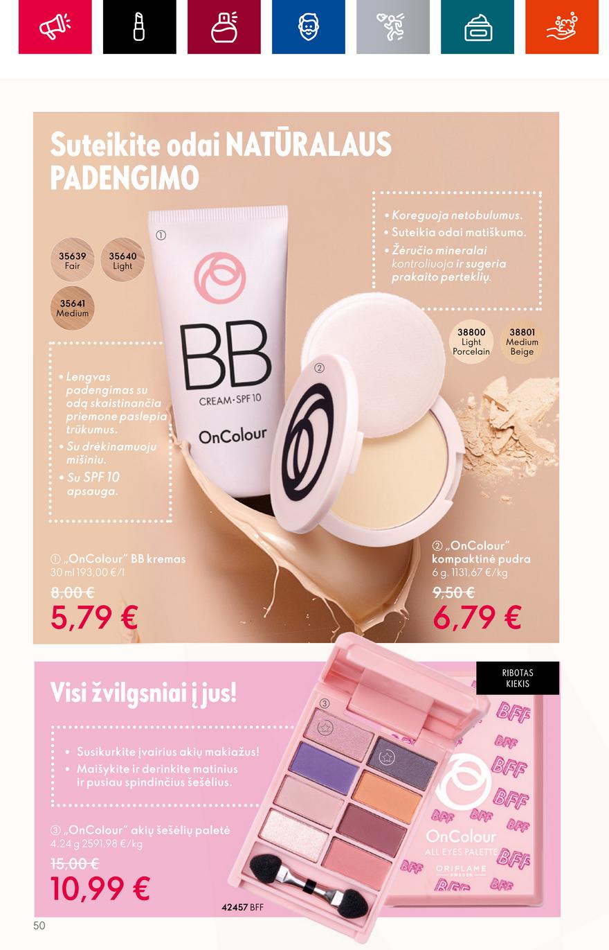 Oriflame katalogas akcijos nuo 
  2023-06-28 iki 
  2023-07-18 | Leidinukas.lt puslapis 50
