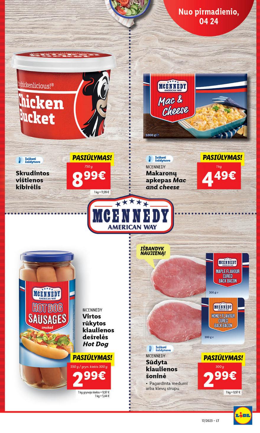 Lidl maisto prekių pasiūlymai akcijos nuo 
  2023-04-24 iki 
  2023-05-01 | Leidinukas.lt puslapis 28