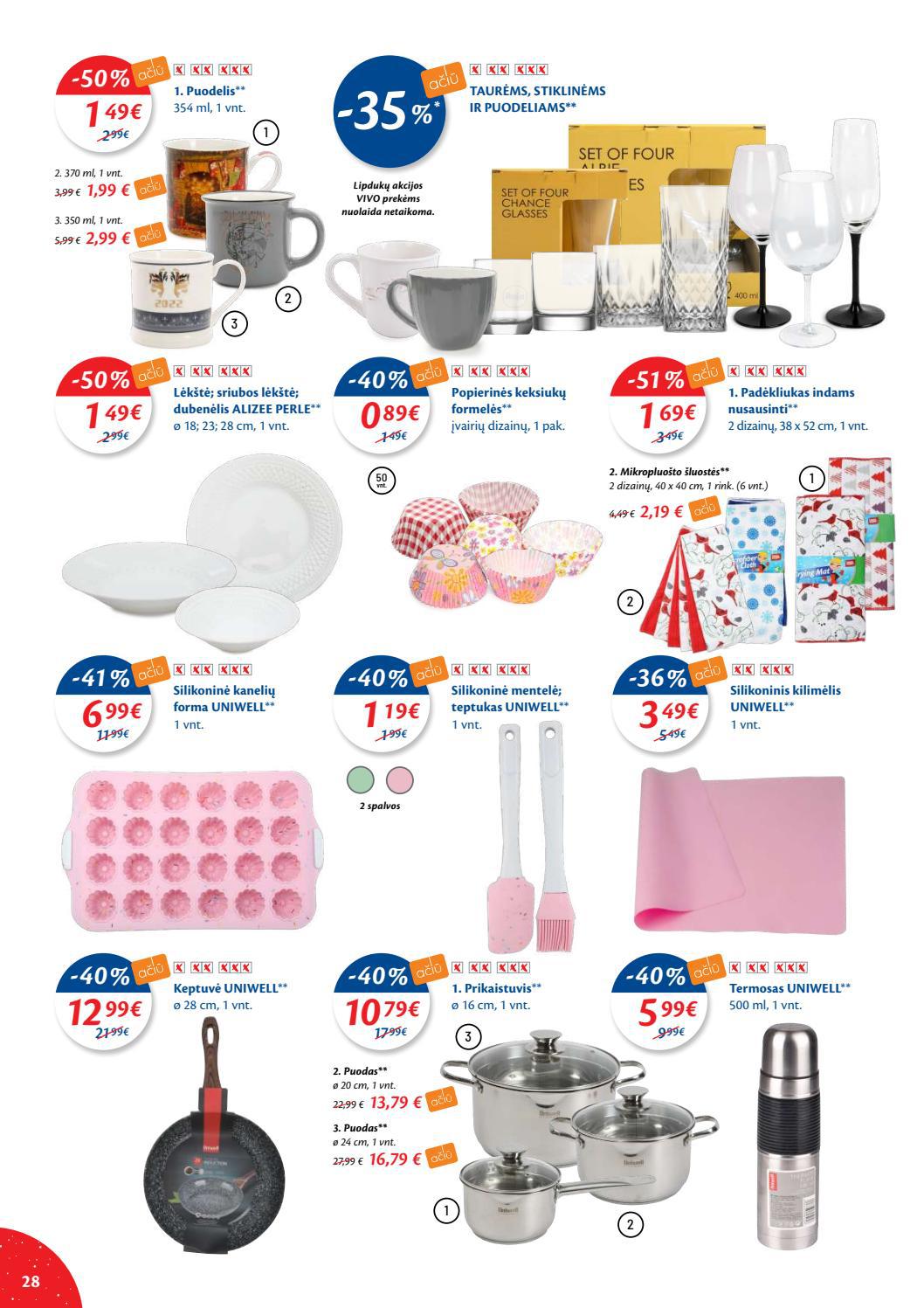 Maxima kaininis leidinys akcijos nuo 
  2021-11-30 iki 
  2021-12-06 | Leidinukas.lt puslapis 28