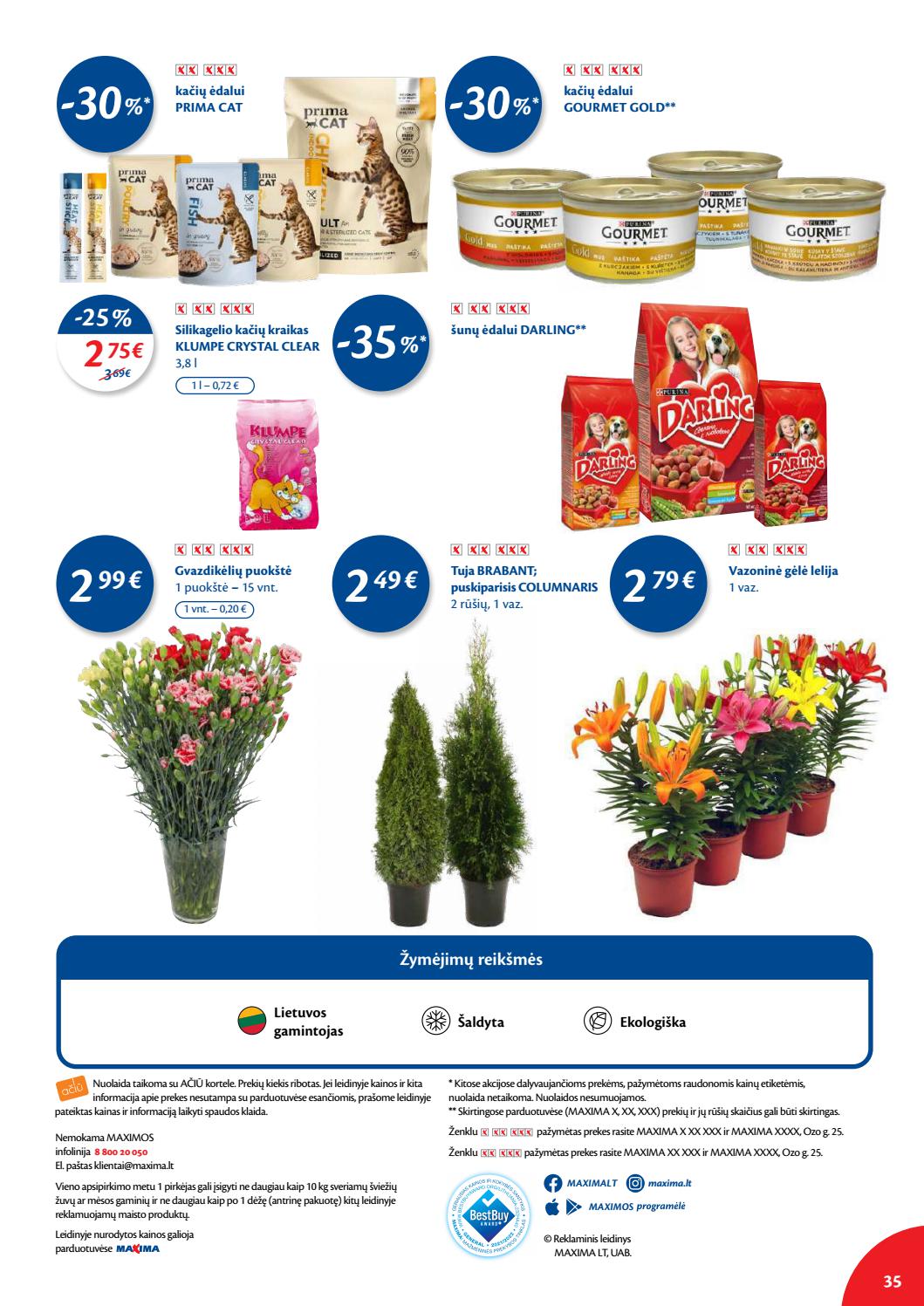 Maxima kaininis leidinys akcijos nuo 
  2021-05-18 iki 
  2021-05-24 | Leidinukas.lt puslapis 35
