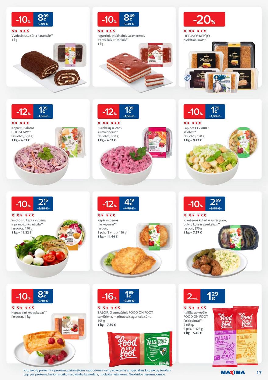 Maxima leidinukas akcijos nuo
2025-08-26 iki
2025-09-01 | Leidinukas.lt puslapis 17