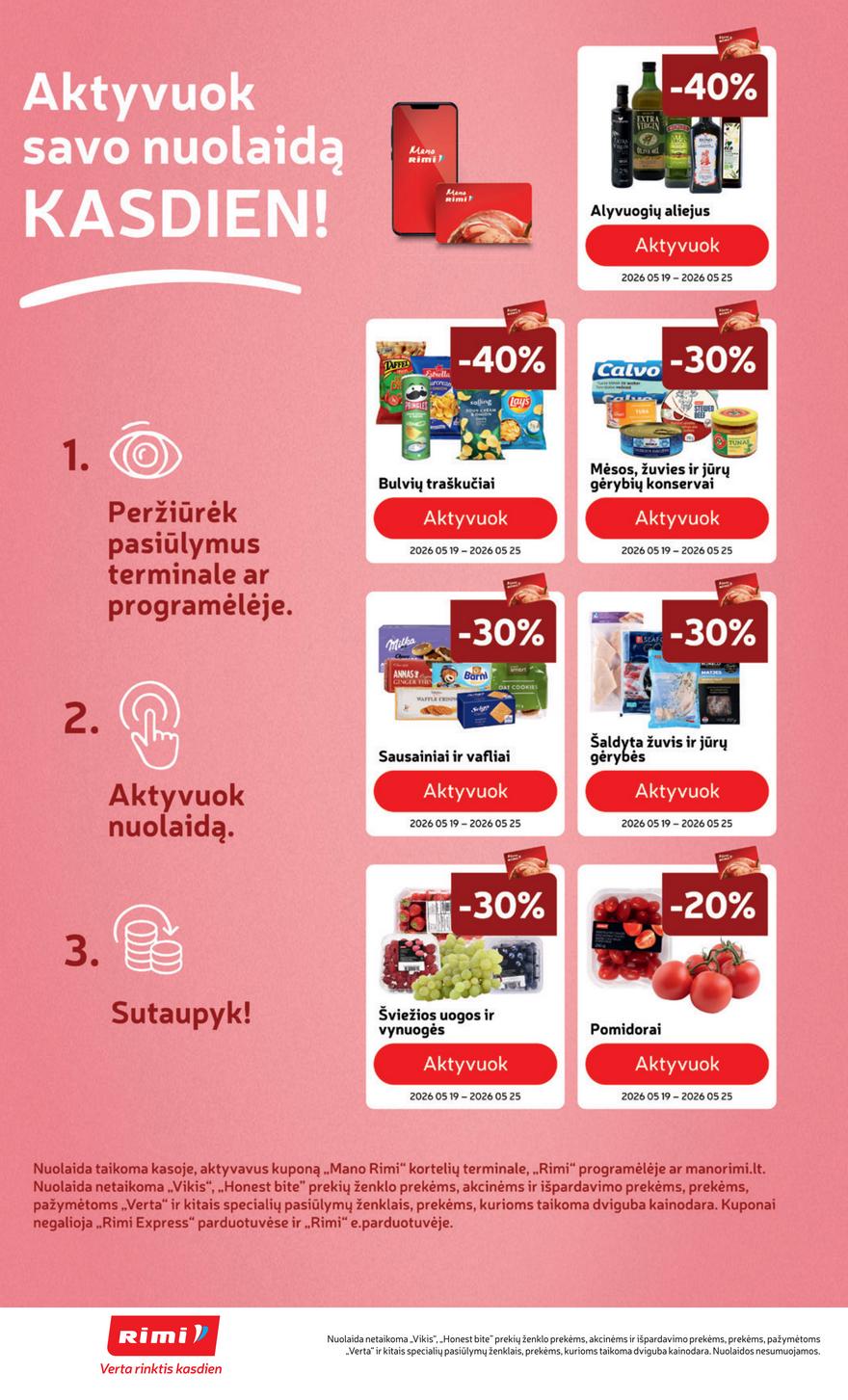Rimi leidinys akcijos nuo 
  2026-05-19 iki 
  2026-05-25 | Leidinukas.lt puslapis 20