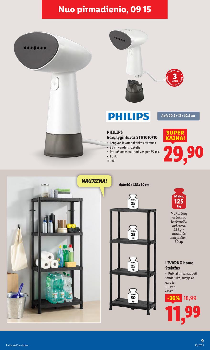 Lidl leidinys akcijos nuo 
  2025-09-15 iki 
  2025-09-21 | Leidinukas.lt puslapis 9