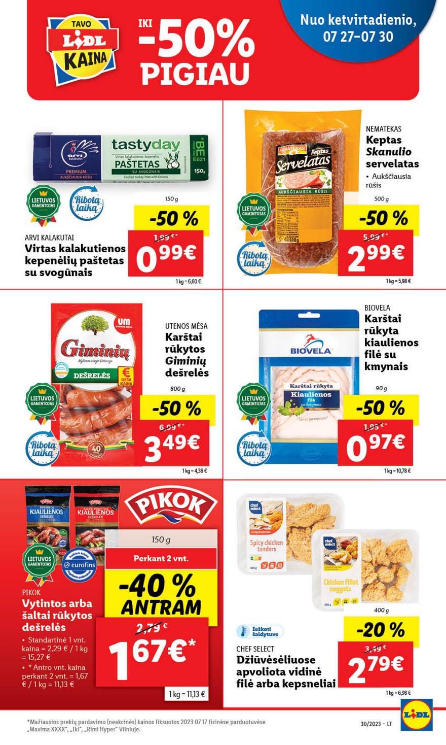 Lidl pasiūlymai akcijos nuo 
  2023-07-24 iki 
  2023-07-30 | Leidinukas.lt puslapis 52