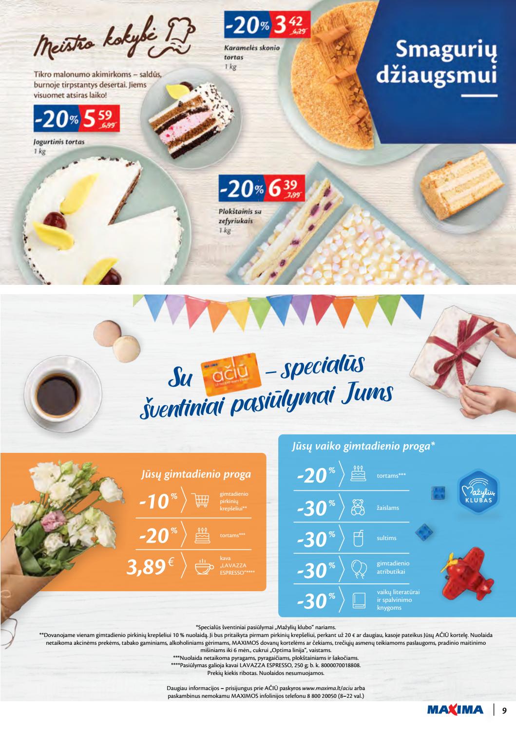 Maxima kaininis leidinys akcijos nuo 
  2020-01-07 iki 
  2020-01-13 | Leidinukas.lt puslapis 9