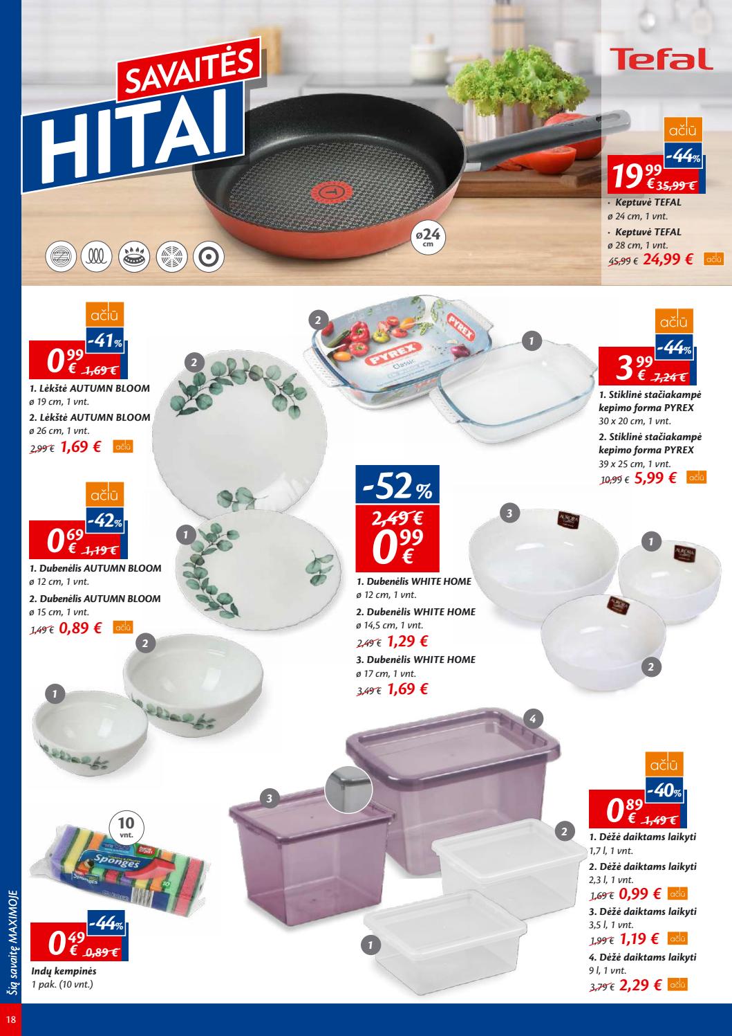 Maxima kaininis leidinys akcijos nuo 
  2019-09-03 iki 
  2019-09-09 | Leidinukas.lt puslapis 18