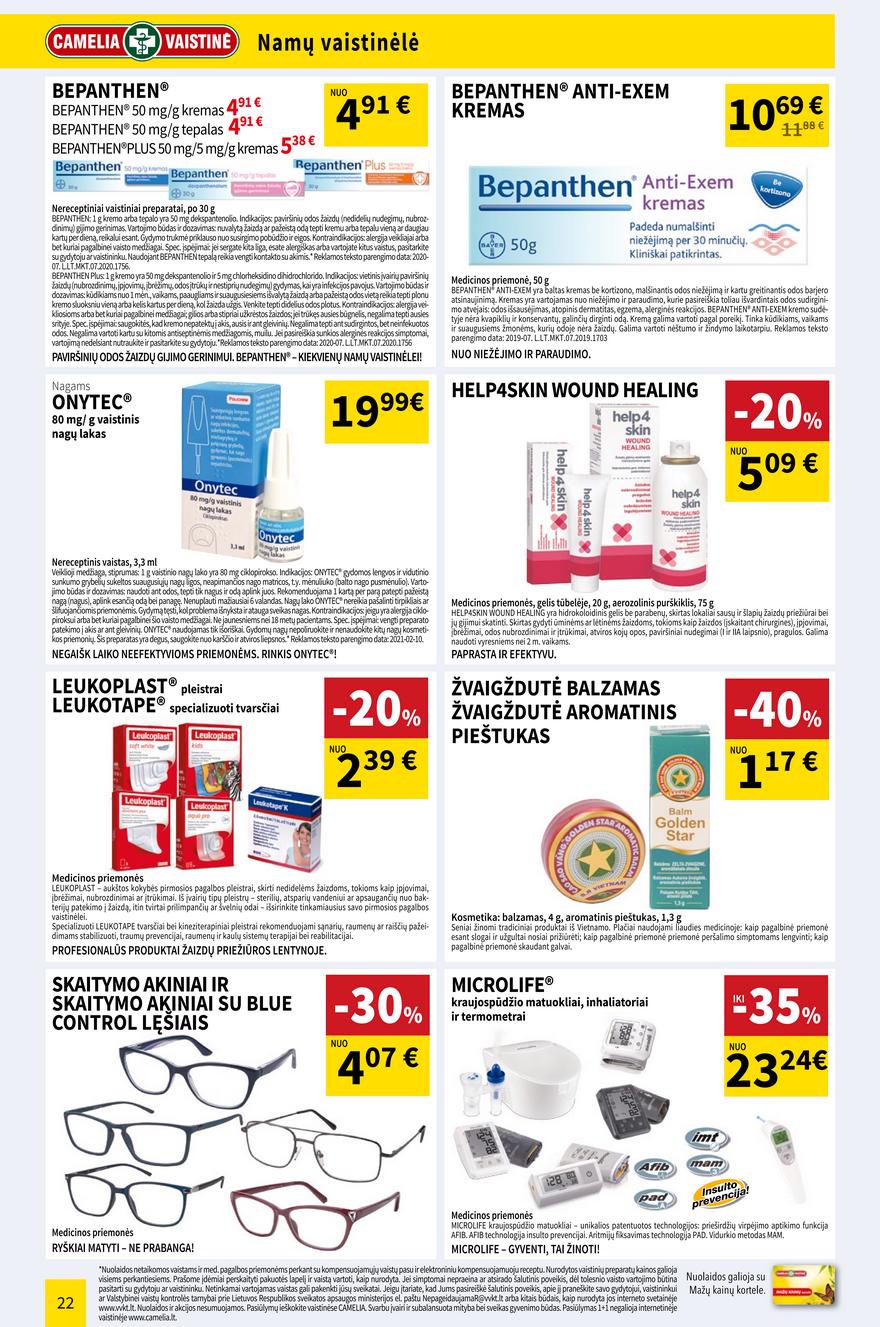 Camelia gegužės leidinys akcijos nuo 
  2021-05-01 iki 
  2021-05-31 | Leidinukas.lt puslapis 22